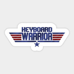 Keyboard Warrior II Sticker